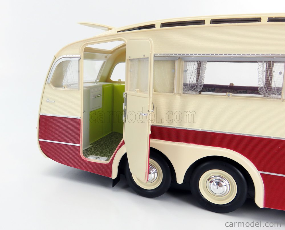 Lot NOREV 1/43 – Simca Chambord Et Caravane Henon Turquoise/bleu