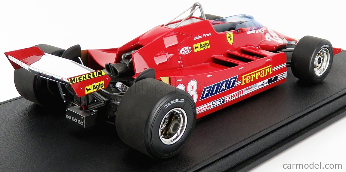 Ferrari 126CK Turbo Fi Didier Pironi N 28 by HotWheels 1:25 – Albaco  Collectibles