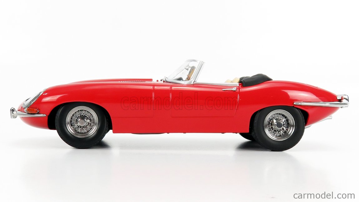 KK SCALE MODELS 1/18 - JAGUAR E-TYPE SOFT TOP SERIES 1 LHD