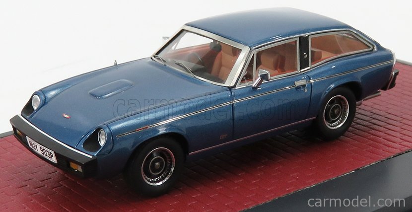 Jensen Nova Vignale 1967 – Matrix 1/43 – Blanc – Modèle Résine Neuf