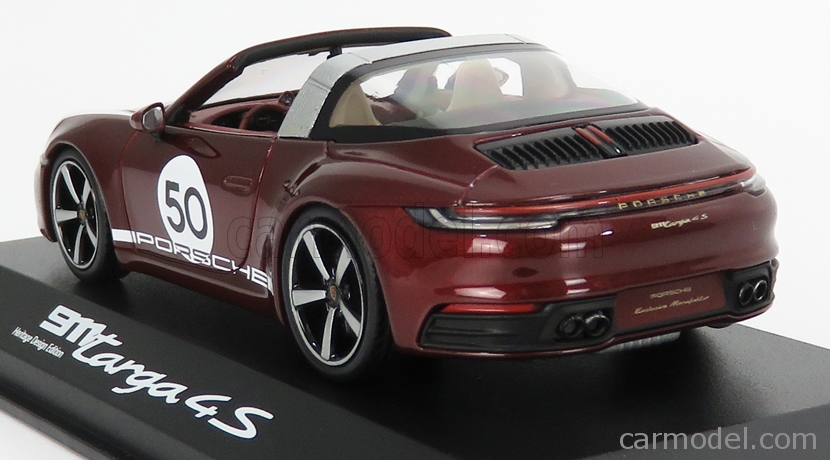 MINICHAMPS WAP0209110L Scale 1/43 | PORSCHE 911 992 TARGA 4S N 50 ...