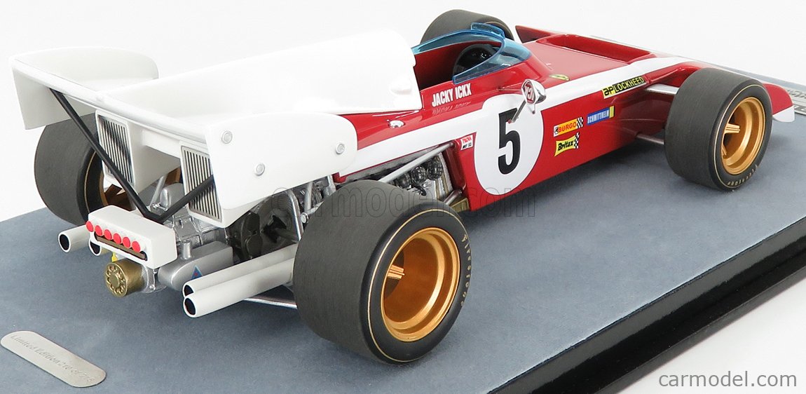Tecnomodel 1/18 Ferrari 312 B2 South Africa GP 1972 #5 J.Ickx - Résine Occasion