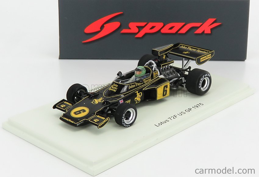 SPARK-MODEL S7299 Scale 1/43 | LOTUS F1 72F N 6 USA GP 1975