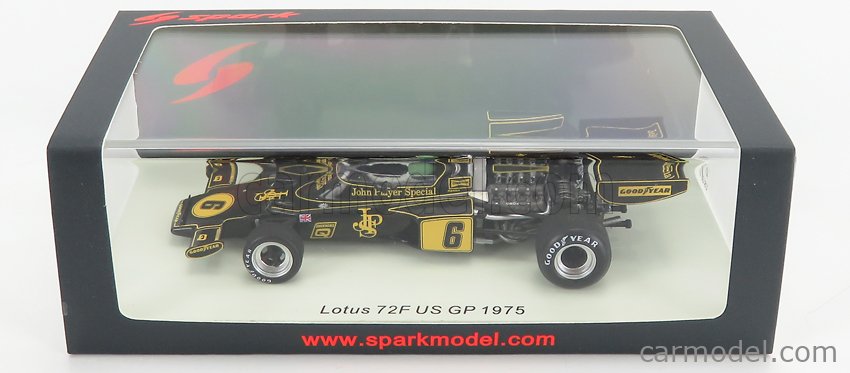 SPARK-MODEL S7299 Scale 1/43 | LOTUS F1 72F N 6 USA GP 1975 B