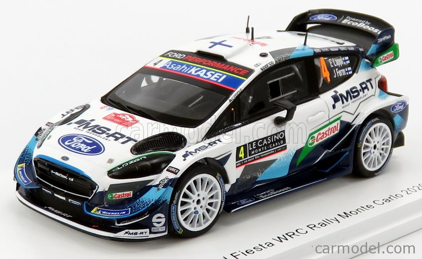 1:43 Ford Fiesta WRC n°4 Lappi Monte Carlo 2020 1/43 • SPARK S6553 