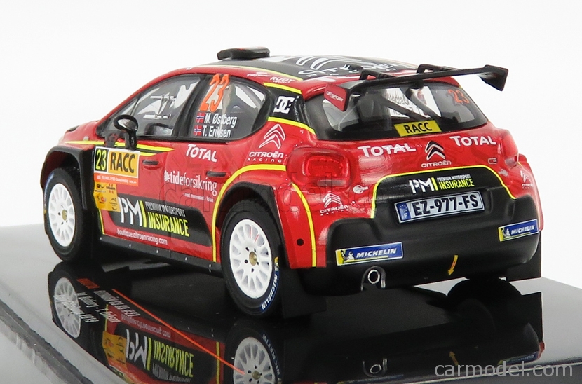IXO 1/43 Citroën C3 R5 N°56 – Rallye Catalogne 2019 – Camilli & Veillas – RAM739