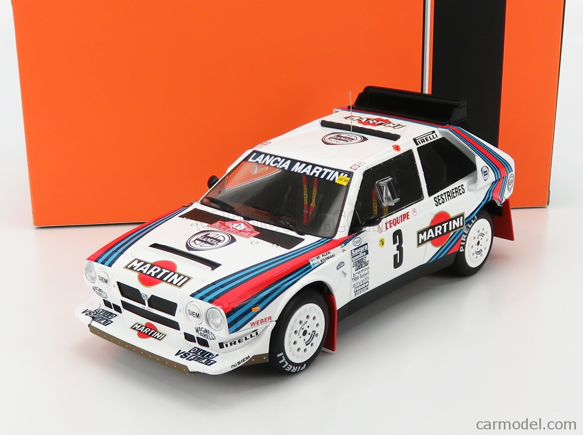 LANCIA - DELTA S4 MARTINI N 3 RALLY MONTECARLO 1986 M.ALEN - I.KIVIMAKI