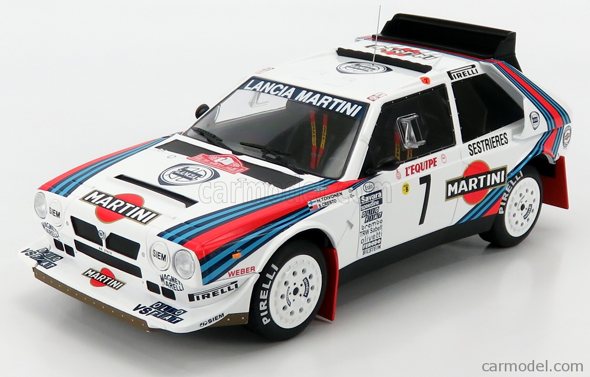 LANCIA - DELTA S4 N 7 WINNER RALLY MONTECARLO 1986 H.TOIVONEN - S.CRESTO