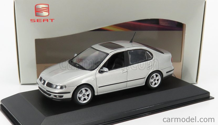 MINICHAMPS 433058403-SLC009 Scale 1/43 | SEAT TOLEDO II 2.0 TDI 1998 SILVER