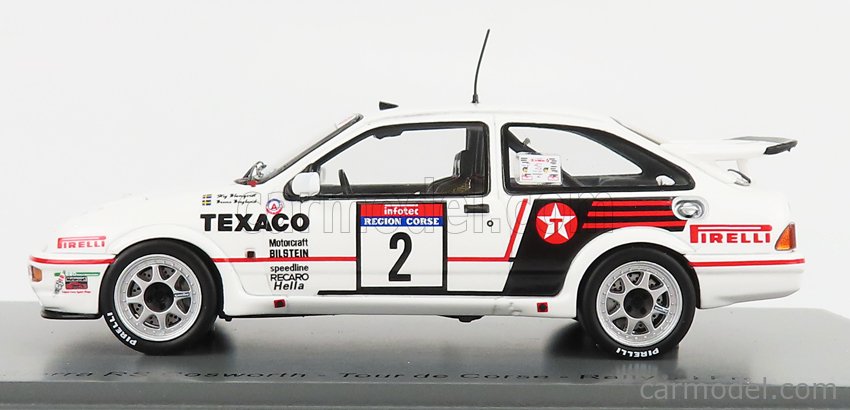Spark Ford Sierra RS Cosworth N°2 – Tour De Corse Rallye France – 1/43 – Prévente