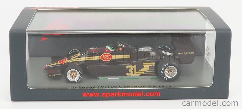 SPARK-MODEL S5750 Scale 1/43 | REBAQUE F1 HR100 N 31 CANADIAN GP 1979 H ...