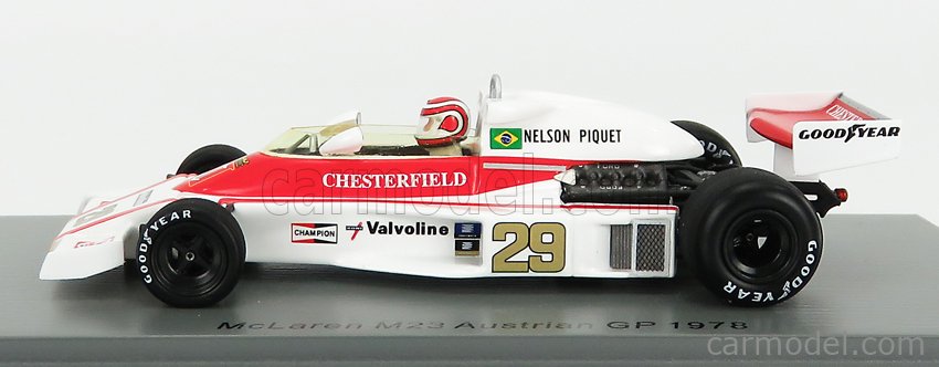 McLAREN - F1 M23 N 29 AUSTRIAN GP 1978 N.PIQUET