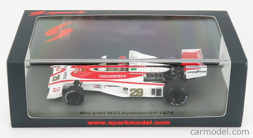 SPARK-MODEL S5747 Scale 1/43 | McLAREN F1 M23 N 29 AUSTRIAN