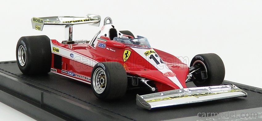 8845円 希少 12月以降発売予定Ferrari 126C Scheckter 1980 #1 GP Replicas 1 43 ミニカー