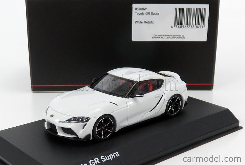 Toyota Supra 2020 En Modèle Réduit 1:32 - Blanche Métallisée - Jada - Neuf Sous Blister