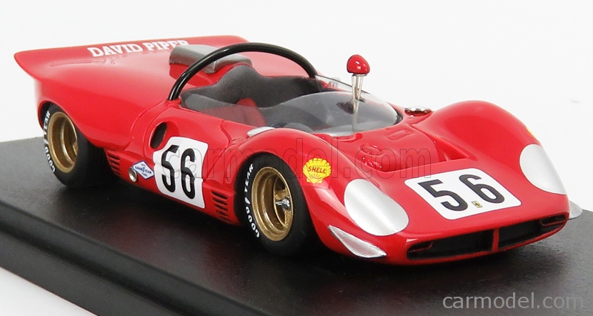 FERRARI - 412P SPIDER N 56 WUNDSDORF 1968 D.PIPER - H.HERMANN