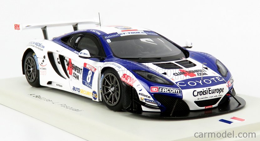 SPARK-MODEL SF066 Scale 1/43 | McLAREN MP4-12C RED BULL N 8 FFSA GT ...