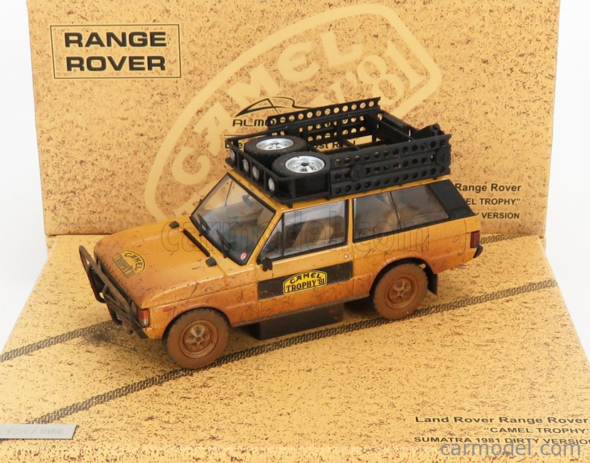 LAND ROVER - RANGE ROVER N 0 RALLY CAMEL TROPHY SUMATRA DIRTY VERSION 1981