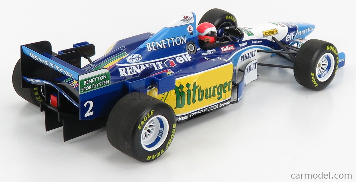 BENETTON - F1 B195 RENAULT N 2 WINNER ENGLAND SILVERSTONE GP 1995 J.HERBERT