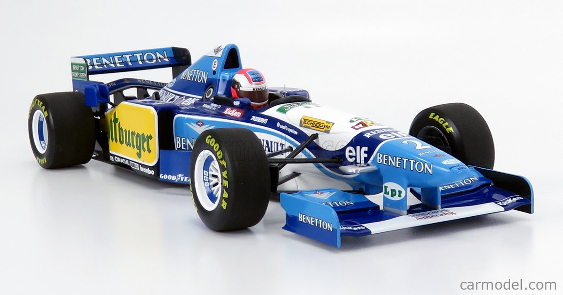 BENETTON - F1 B195 RENAULT N 2 WINNER ENGLAND SILVERSTONE GP 1995 J.HERBERT