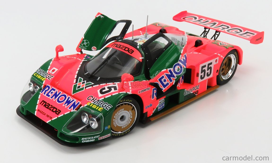 Modellino Auto Mazda 787B #55 Winner Le Mans 1991 – WERK 83 Scala 1:18 (Nuovo)