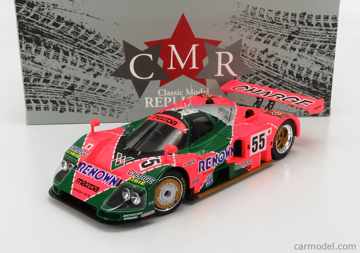 MAZDA - 787B 2.6L TEAM MAZDASPEED CO. LTD. N 55 WINNER 24h LE MANS 1991  B.GACHOT - J.HERBERT - V.WEIDLER