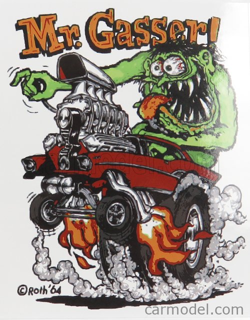 ACME-MODELS A1807008 Scale 1/18 | CHEVROLET BEL AIR RAT FINK GASSER ...