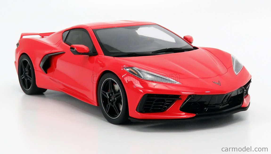 GT-SPIRIT US028 Scale 1/18 | CHEVROLET CORVETTE C8 2020 RED BLACK