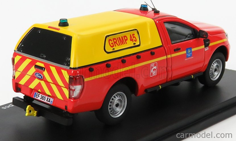 1:43 Alarme Ford Ranger Pick-Up Closed Sdis 45 Sapeurs