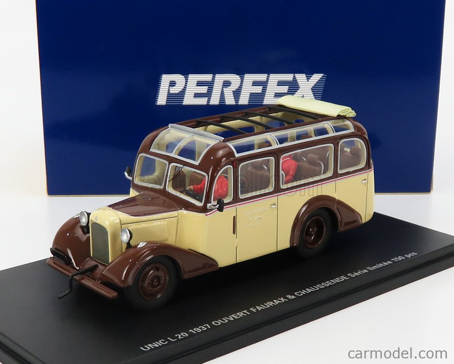 PERFEX - BUS de 1937 limité à 200 pièces - UNIC L20 FAURAX et