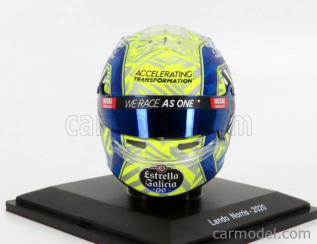 Excelente Spark 1/5 Racing Casco Bell Lando Norris McLaren F1 Team 2020 5HF042 
