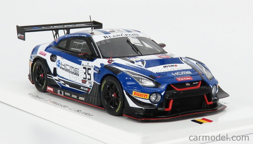 Spark Sb270 Nissan Gt-r Nismo Gt3 #35 'kcmg' 24h Spa 2019-1/43 Scale for sale online 