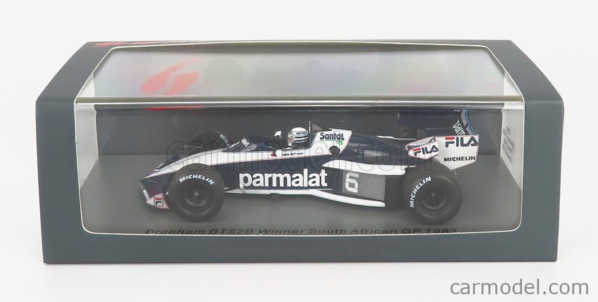 Details about   Brabham F1 Bt52B Parmalat #6 Winner Sud Africa Gp 1983 Patrese SPARK 1:43 S7099 