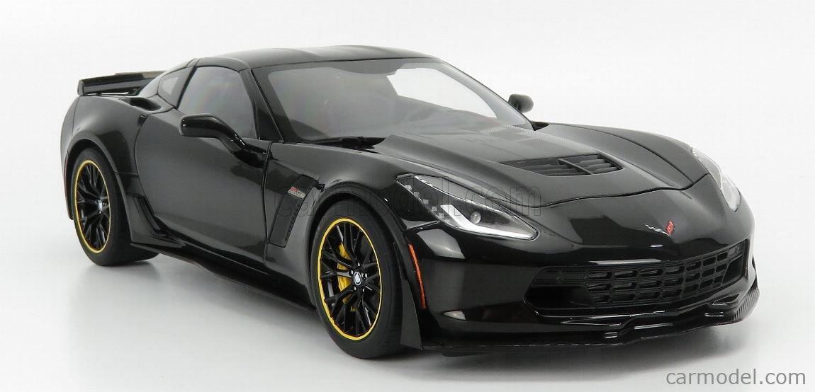 AUTOART 71257 Scale 1/18 | CHEVROLET CORVETTE Z06 C7 COUPE 2014 GLOSS BLACK