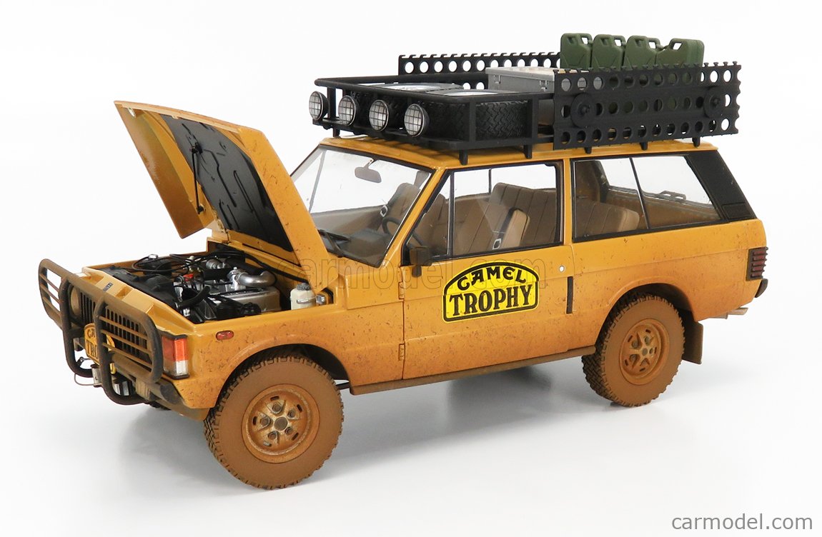 LAND ROVER - RANGE ROVER N 0 RALLY CAMEL TROPHY PAPUA NEW GUINEA DIRTY  VERSION 1982