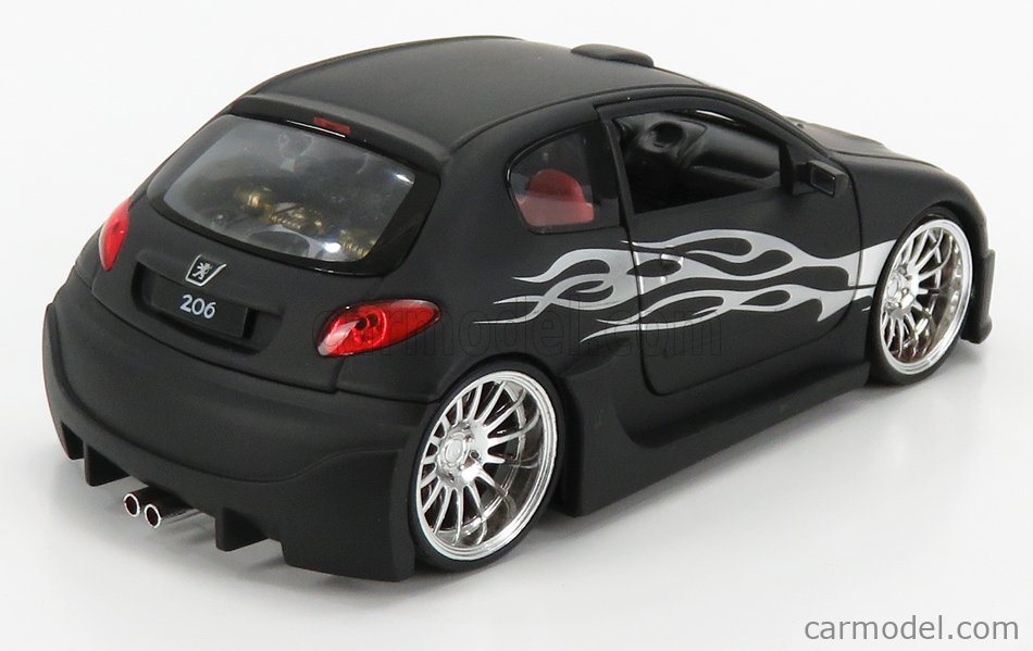 Peugeot - 206 Tuning - Welly - 1/24 - Autos Miniatures Tacot