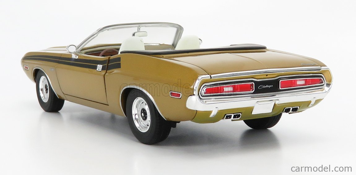 Voiture De Collection Greenlight - Dodge Challenger 340 Cabriolet 1971 - Mod Squad - Échelle 1/18