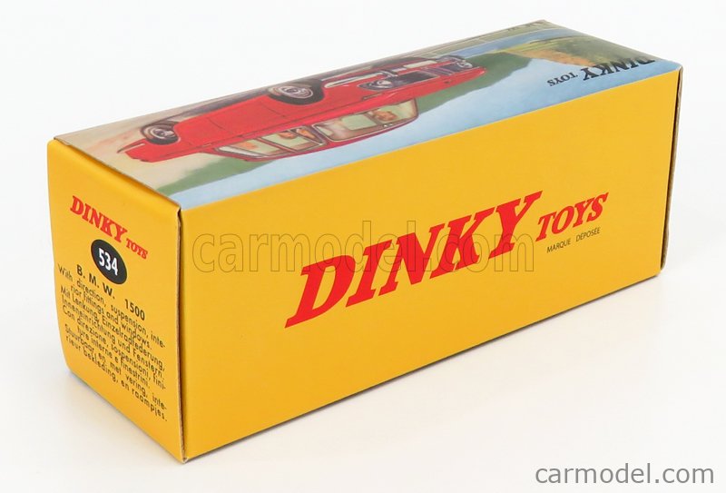 Norev Dinky Toys 534 - BMW 1500 Rouge (approx. 1/43) - Miniature Occasion