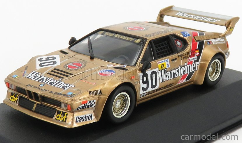 BMW - M1 M88 3.5L TEAM BRUN MOTORSPORT WARSTEINER N 90 24h LE MANS 1983  P.L.VON BAYERN - A.PALLAVICINI - J.WINTHER