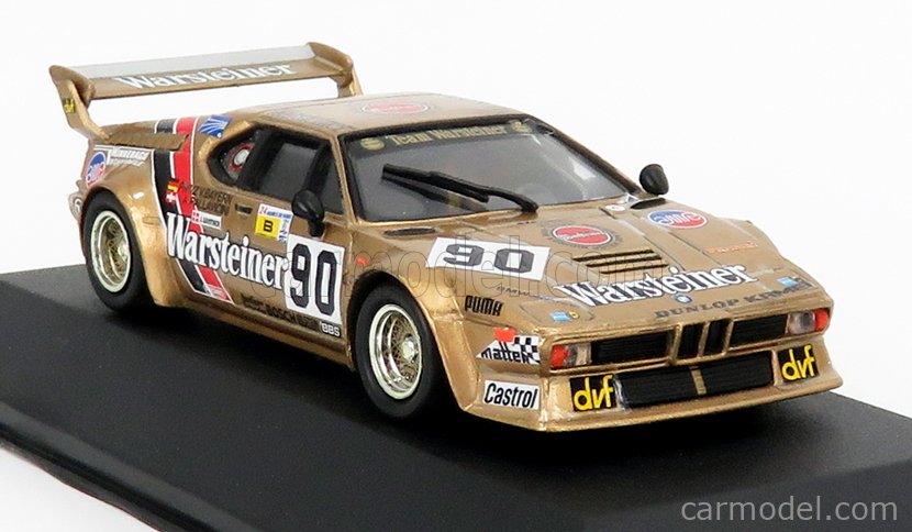 BMW - M1 M88 3.5L TEAM BRUN MOTORSPORT WARSTEINER N 90 24h LE MANS 1983  P.L.VON BAYERN - A.PALLAVICINI - J.WINTHER