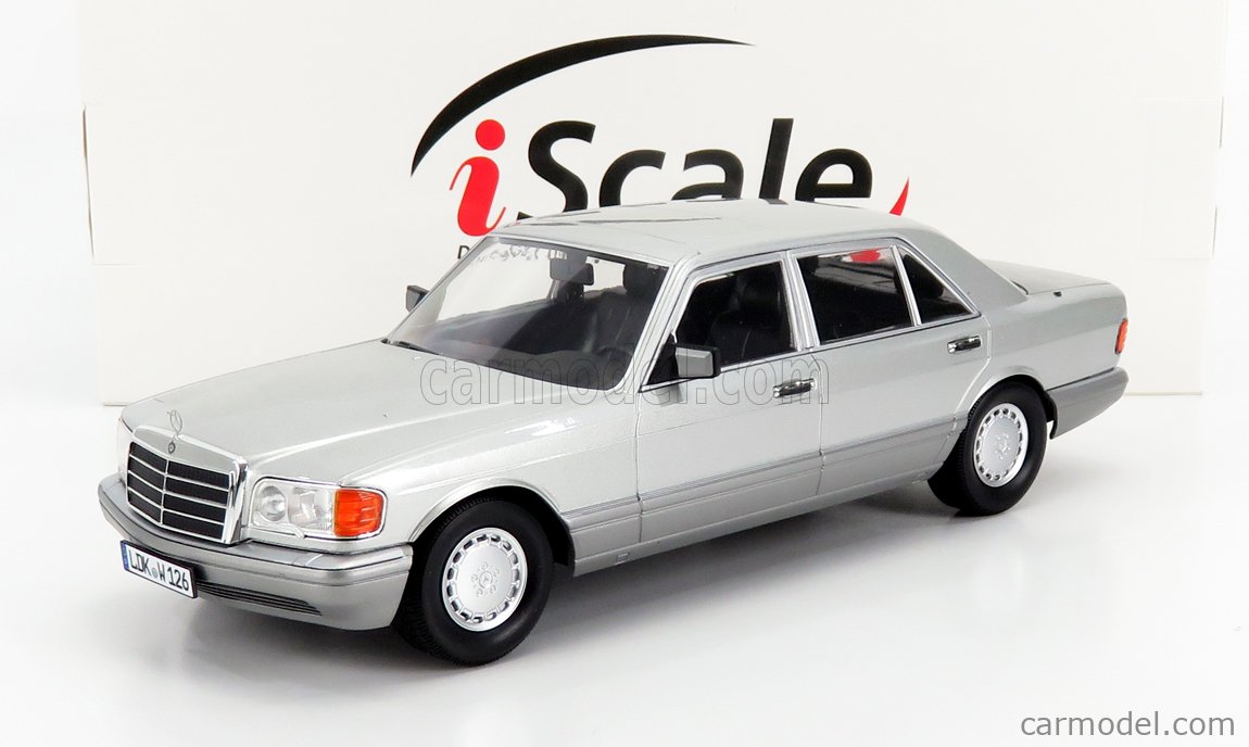 お気に入りの メルセデスベンツ i-Scale 1/18 560SEL シルバー 1985