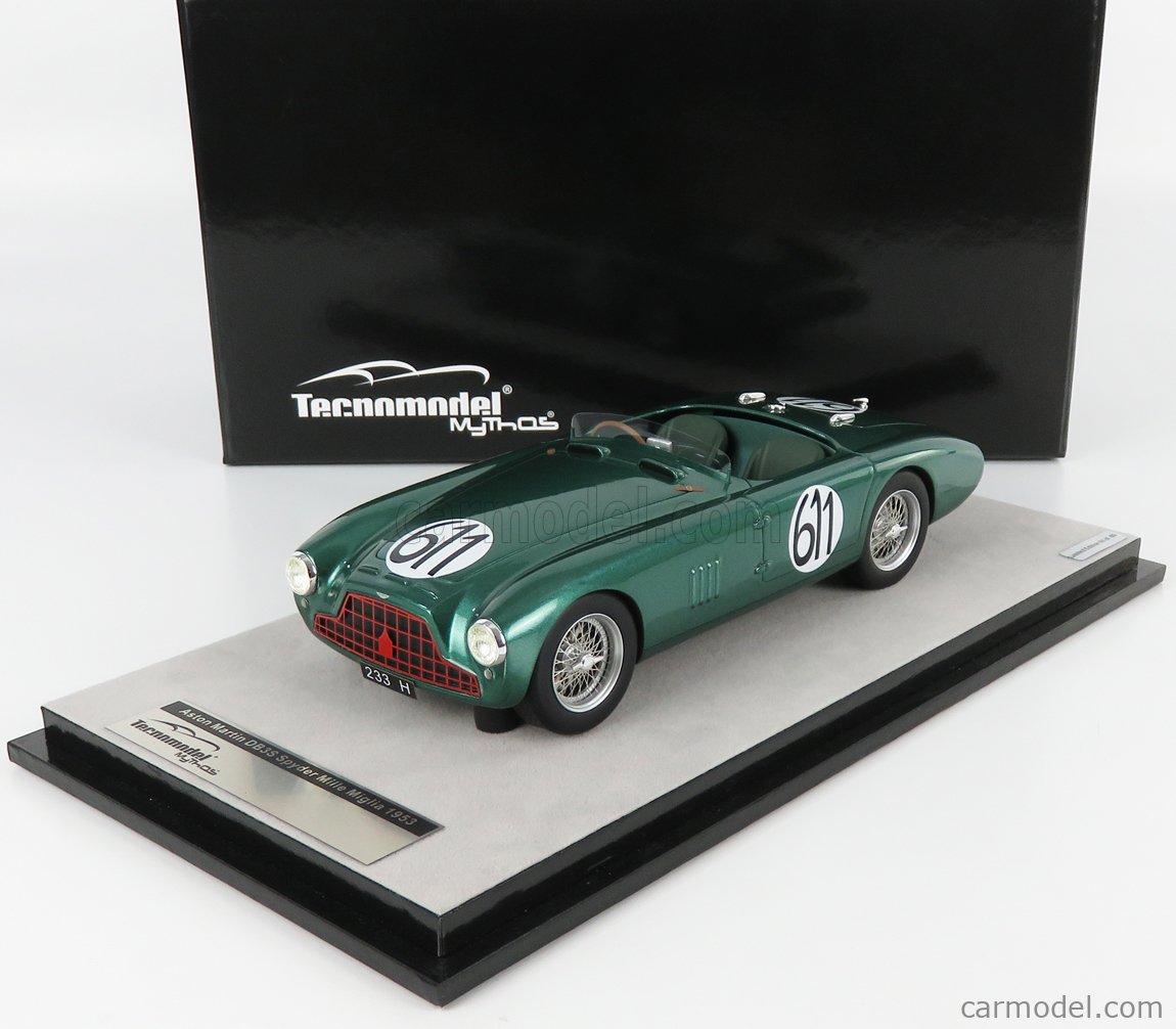 Miniature Voiture Corgi Top Model 1/43 Aston Martin DB3 1953 Mille Miglia N°611
