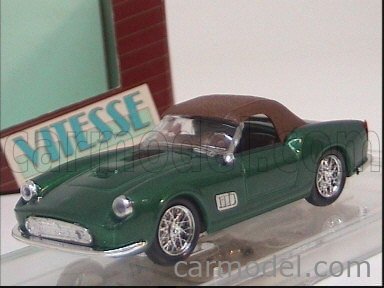 Miniature Vitesse 1:43 Ferrari 250 Spyder California 1960 - Vert/Marron - Diecast