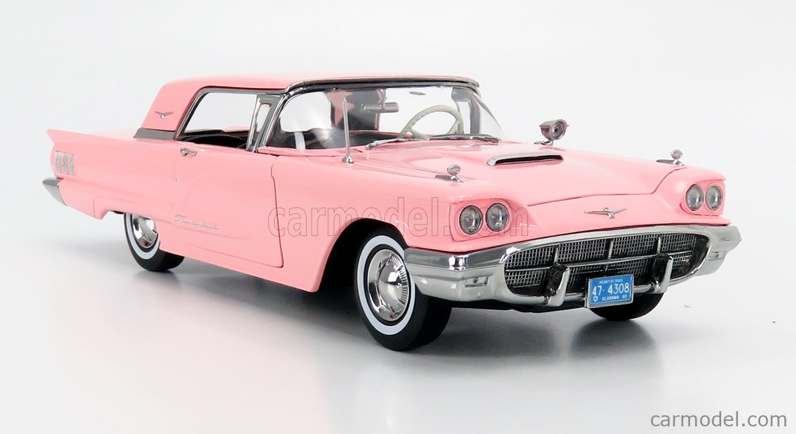 Ford Thunderbird Hard Top 1960 pink Modellauto 1:18 Sun Star