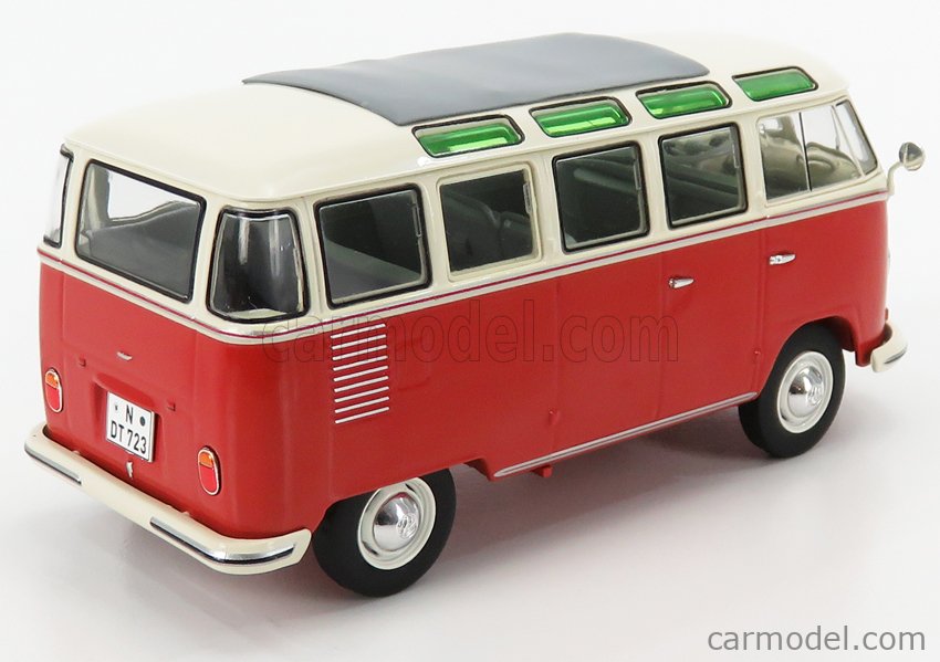 SCHUCO 450785200 Scale 1/32 | VOLKSWAGEN T1b TYPE 2 SAMBA MINIBUS 1962 ...