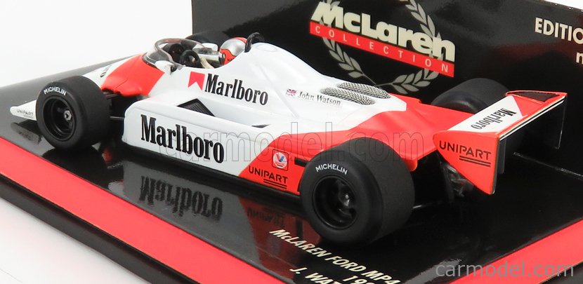 Modellino F1 Minichamps 1/43 McLaren Ford MP4 1981 A. De Cesaris