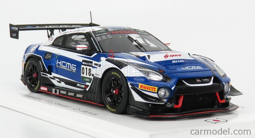SPARK-MODEL SJ092 Scale 1/43 | NISSAN GT-R NISMO GT3 TEAM KCMG N