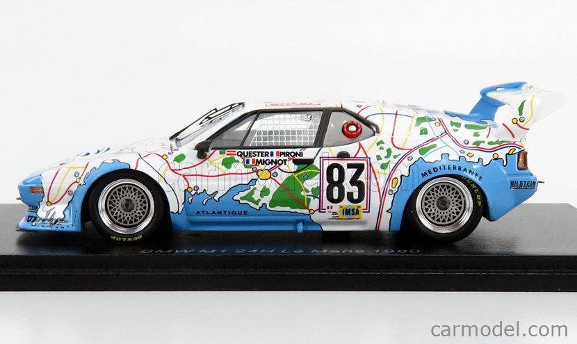 Spark 1980 BMW M1 M88 3.5L 24h LE MANS STUCK/LACAUD/BURGER 1:18*Brand