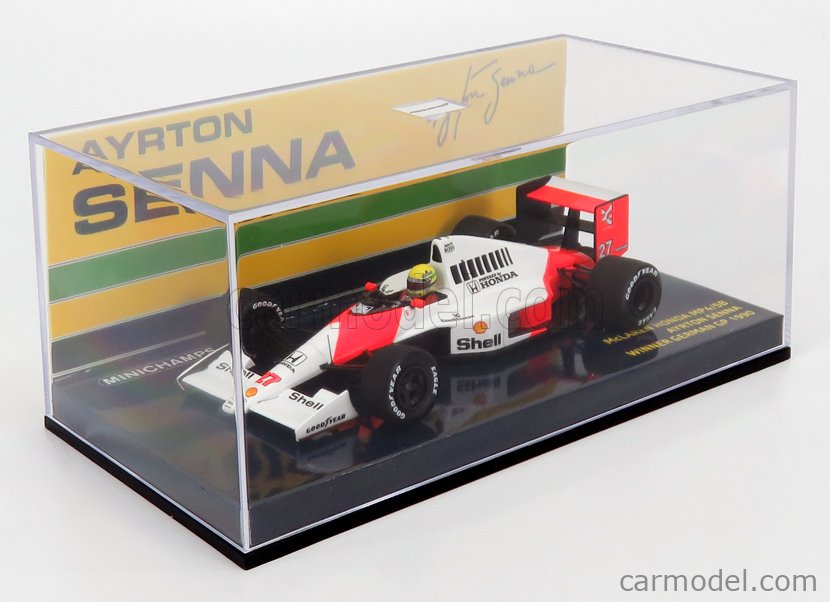 McLAREN - F1 MP4/5B HONDA V10 TEAM MARLBORO N 27 WINNER GERMAN GP AYRTON  SENNA 1990 WORLD CHAMPION