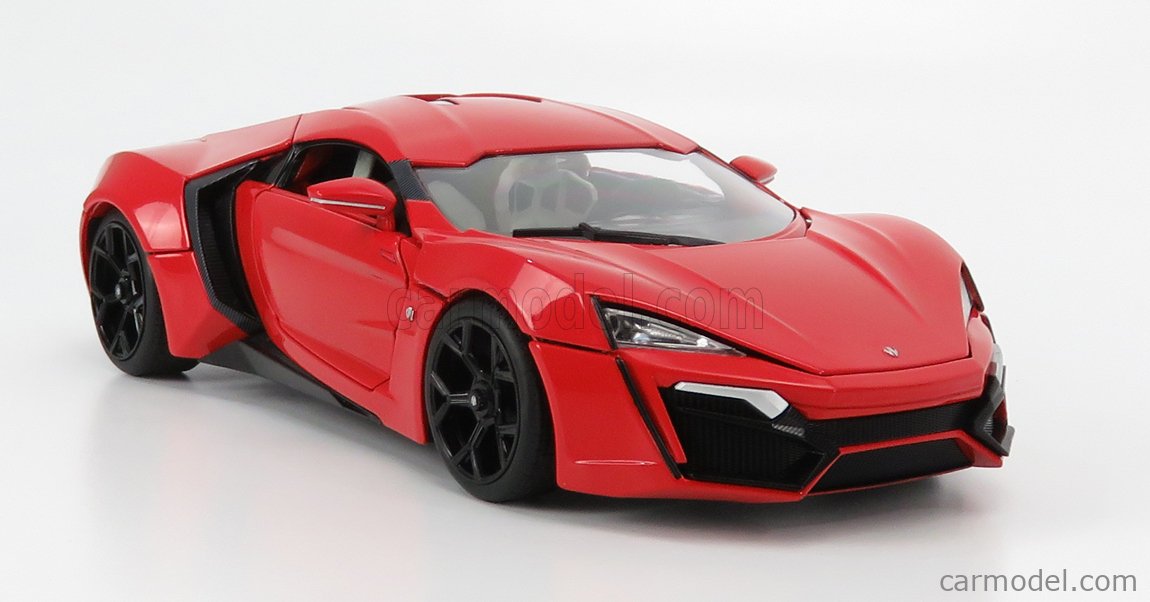 Voiture Miniature Lykan Hypersport 2014 with figure Dom Fast & Furious 1/18  - 31140 JADA TOYS